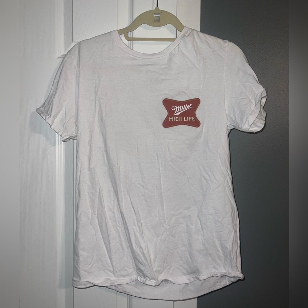 Miller high Life beer t shirt